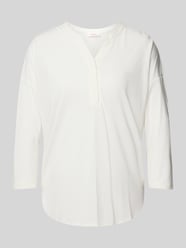 Relaxed Fit Jersey-Shirt mit überschnittenen Schultern von s.Oliver RED LABEL Beige - 9