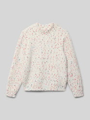 Sweter z dzianiny o kroju regular fit ze stójką model ‘GLUDI’ od ONLY - 48