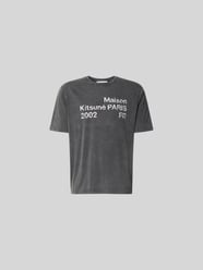 Relaxed Fit T-Shirt mit Logo-Print von MAISON KITSUNÉ - 40