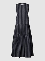 Sukienka z falbanami model ‘MEGATON’ od MaxMara Leisure Czarny - 42