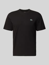 Regular Fit T-shirt z mieszanki bawełny od Lacoste Sport - 1