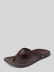 Teenslippers met labeldetail, model 'BAY' van REEF - 8
