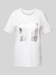 T-Shirt mit Motiv-Print von s.Oliver RED LABEL Weiß - 22