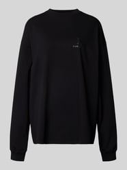 Oversized Longsleeve mit Logo von Karo Kauer - 41