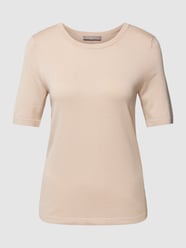 Strickpullover mit 1/2-Arm von Christian Berg Woman Selection Beige - 12
