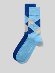 Socken mit Label-Applikation Modell 'Everyday' im 2er-Pack von Burlington - 41