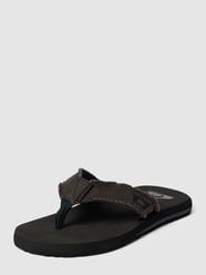 Zehentrenner mit ausgefranstem Saum Modell 'MONKEY ABYSS' von Quiksilver Braun - 25
