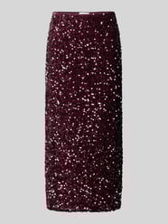 High Waist Midirock mit Pailletten Modell 'FAITH' von Vila - 17