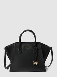 Handtas met labelapplicatie, model 'AVRIL' van MICHAEL Michael Kors Grijs / zwart - 28