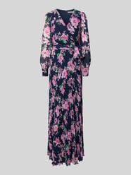 Abendkleid mit Plisseefalten von Christian Berg Cocktail - 30