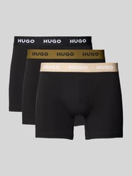Boxershorts mit elastischem Logo-Bund im 3er-Pack von HUGO - 6