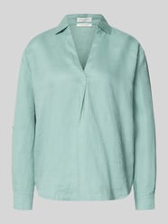 Regular Fit Leinenbluse mit V-Ausschnitt von Christian Berg Woman - 23