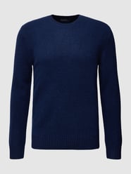 Strickpullover mit Ellbogen-Patches von Polo Ralph Lauren Blau / Türkis - 29