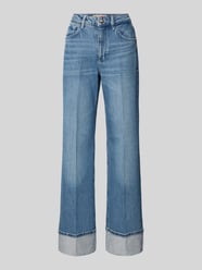 High Rise Wide Leg Jeans mit Umschlag Modell 'REY' von GUESS - 23