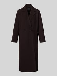 Mantel aus Schurwolle mit Reverskragen von Oui - 33