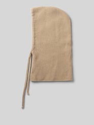 Balaklava mit Schurwoll-Mix von UNIO HAMBURG Beige - 12