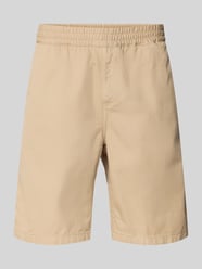 Shorts mit elastischem Bund Modell 'FLINT' von Carhartt Work In Progress Beige - 47