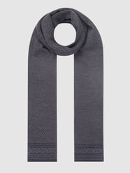 Schal aus Merinowolle Modell 'Harald' von Dale of Norway Blau / Türkis - 2