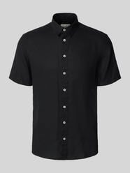 Slim Fit Leinenhemd mit Viskose-Anteil Modell 'Bobby' von Blend - 41