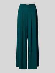 Wide leg stoffen broek met plooien van Rinascimento - 4