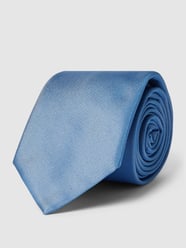 Krawatte mit Label-Patch von BOSS Blau - 11