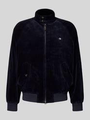 Jacke aus Cord mit Stehkragen und Label-Stitching von GANT - 44