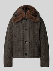Jacke mit Umlegekragen aus Kunstfell Modell 'PEACOT' von Stefanel - 3