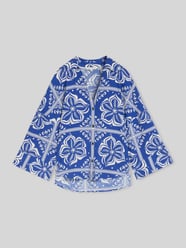 Bluzka o kroju oversized z mieszanki lnu i wiskozy od Tom Tailor - 30