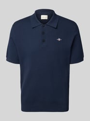 Koszulka polo z wyhaftowanym logo od Gant - 18
