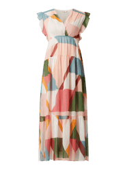 Kleid mit Effektgarn Modell 'Cassidy' von SUNCOO PARIS Rosa - 11