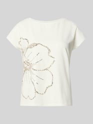 Regular fit T-shirt van katoenmix van s.Oliver BLACK LABEL - 11