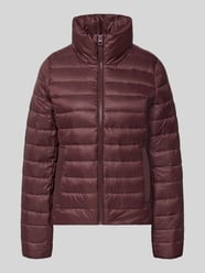 Regular Fit Steppjacke mit Stehkragen von Marc O'Polo Bordeaux - 33