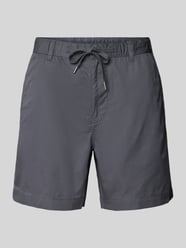 Shorts mit Tunnelzug Modell 'rey' von Mango Blau - 37