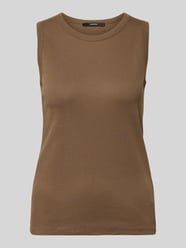 Tanktop met ribstructuur model 'Kleanne' van someday. - 8