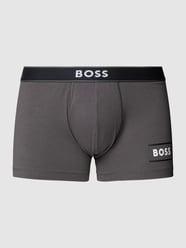 Trunks mit Label-Print von BOSS Grau - 35