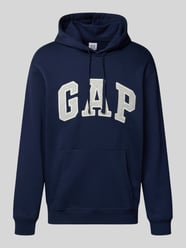 Bluza z kapturem z logo i kieszenią kangurką od GAP - 22
