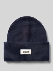 Beanie met labelpatch model 'LOAH' van DRYKORN - 41