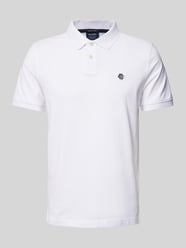 Regular Fit Poloshirt mit Label-Stitching von MCNEAL Weiß - 6