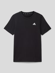 T-Shirt mit Label-Print von ADIDAS SPORTSWEAR Schwarz - 9