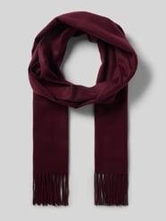 Sjaal met koordjes, model 'Cashmink' van Fraas Bordeaux - 37