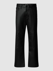 MATW X REVIEW - Hose mit Label-Patch von Review X MATW Schwarz - 20