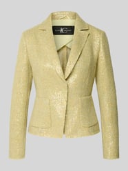 Slim Fit Blazer mit Pailletten von Luisa Cerano - 12