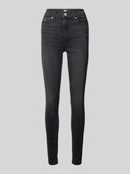 Skinny Fit Jeans mit Label-Stitching Modell 'NORA' von Tommy Jeans - 6