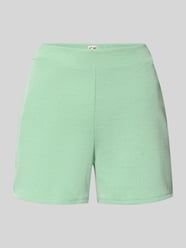 Short met elastische band model 'KATE PIQUE' van ICHI - 5