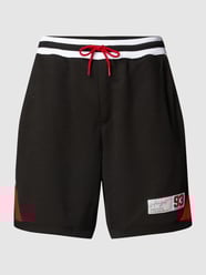 Shorts mit Label-Patch Modell 'Dockey' von HUGO Schwarz - 28