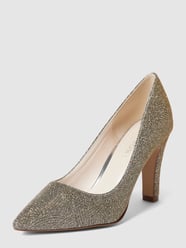Pumps met effectgaren, model 'FERA' van Rainbow Club Grijs / zwart - 10