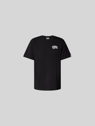 T-Shirt mit Label-Print von Billionaire Boys Club Schwarz - 24