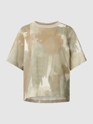 T-shirt z bawełny z wzorem moro od G-Star Raw Beżowy - 19