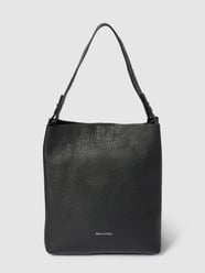 Tote Bag mit Label-Detail Modell 'BRINJA' von Marc O'Polo Schwarz - 26