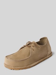 Schnürschuhe aus Leder Modell 'UTTI' von Birkenstock Beige - 4